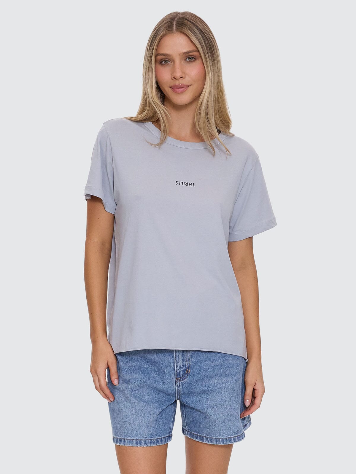 Minimal Thrills Relaxed Tee - Iceberg 4