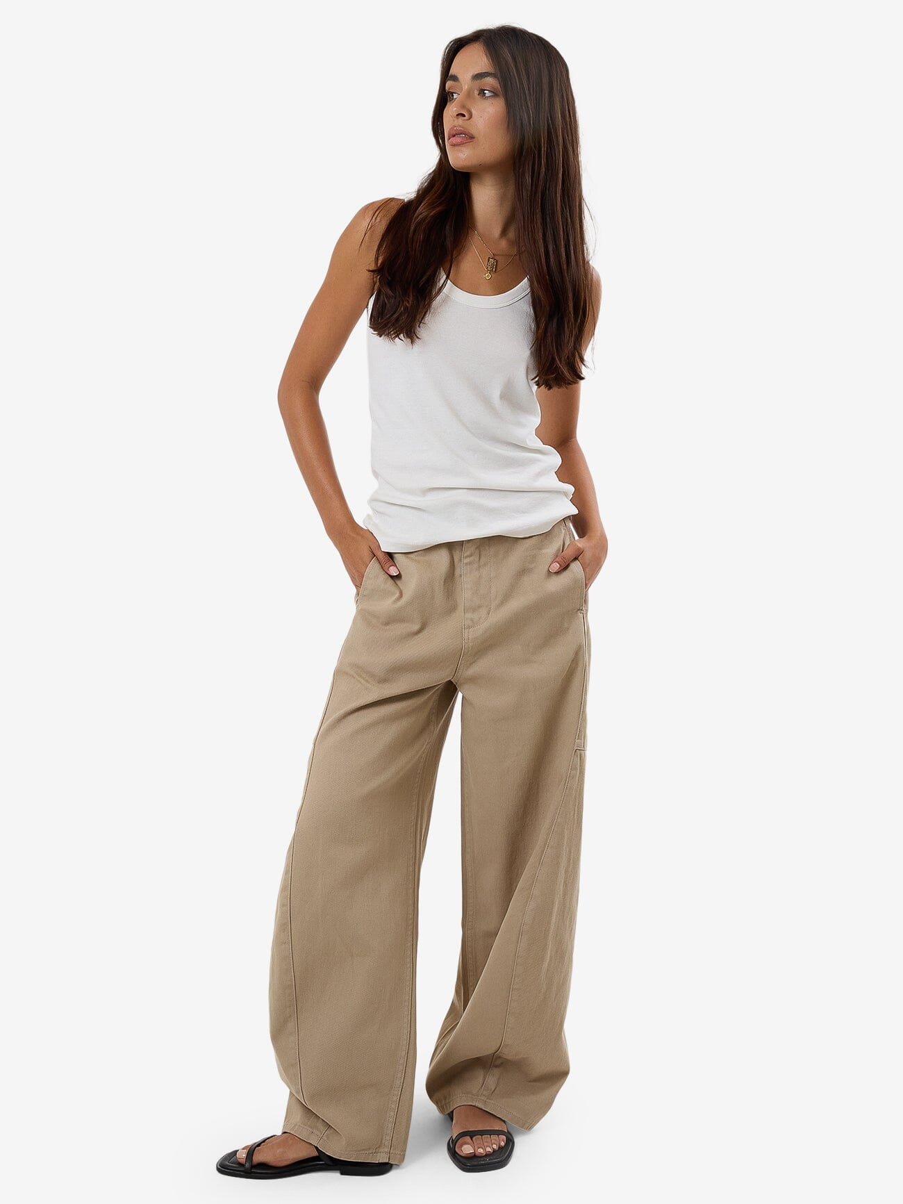 Ronnie Distill Pant - Tan