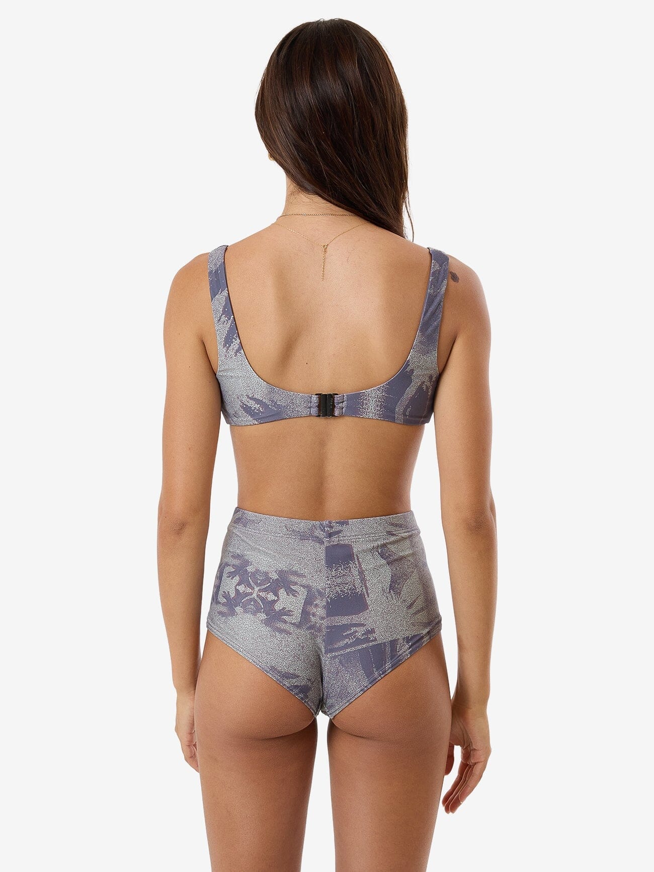 In Formation String Bikini Top - Graphite
