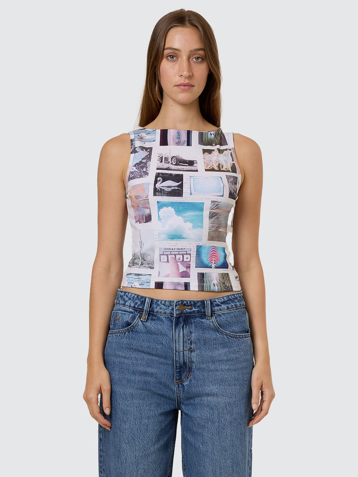 Natural Progression Tank - Cloud