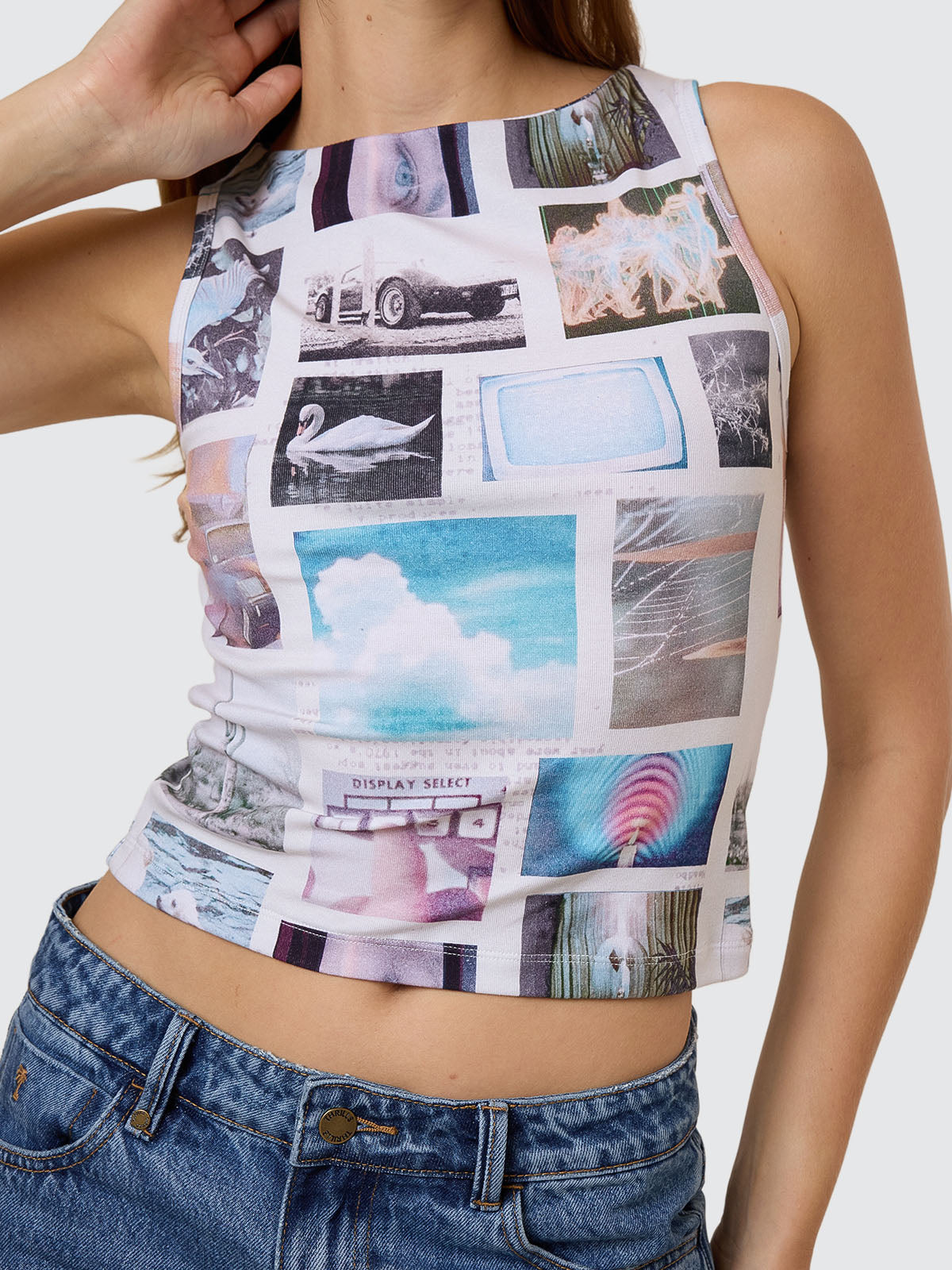 Natural Progression Tank - Cloud 4