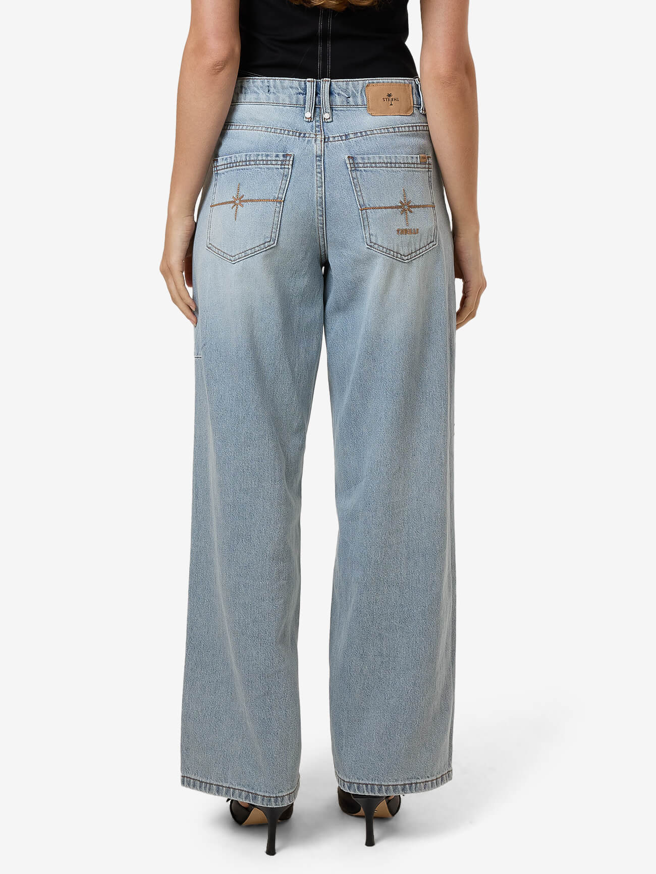 Dopamine Billie Low Rise Baggy Jean - Dusk