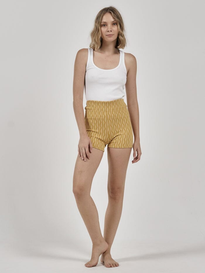 Gravitation Bike Short - Mineral Yellow
