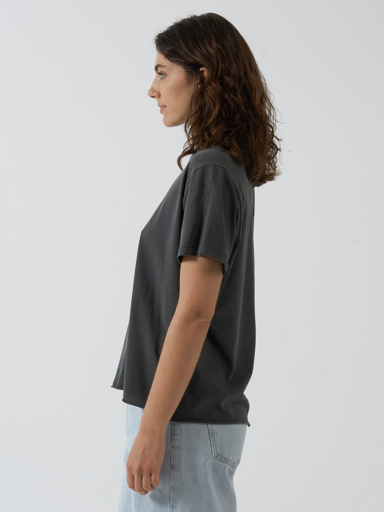 Minimal Thrills Relaxed Tee - Merch Black