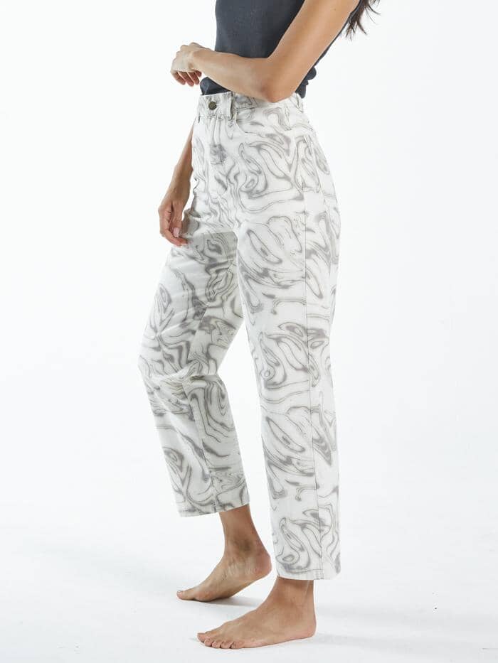 Marbled Paradise Pant - Tofu