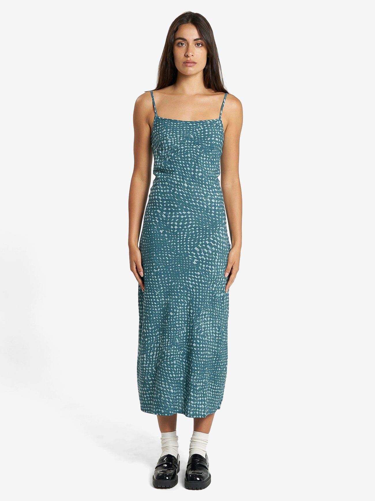 Self Hypnosis Dress - Jasper Green