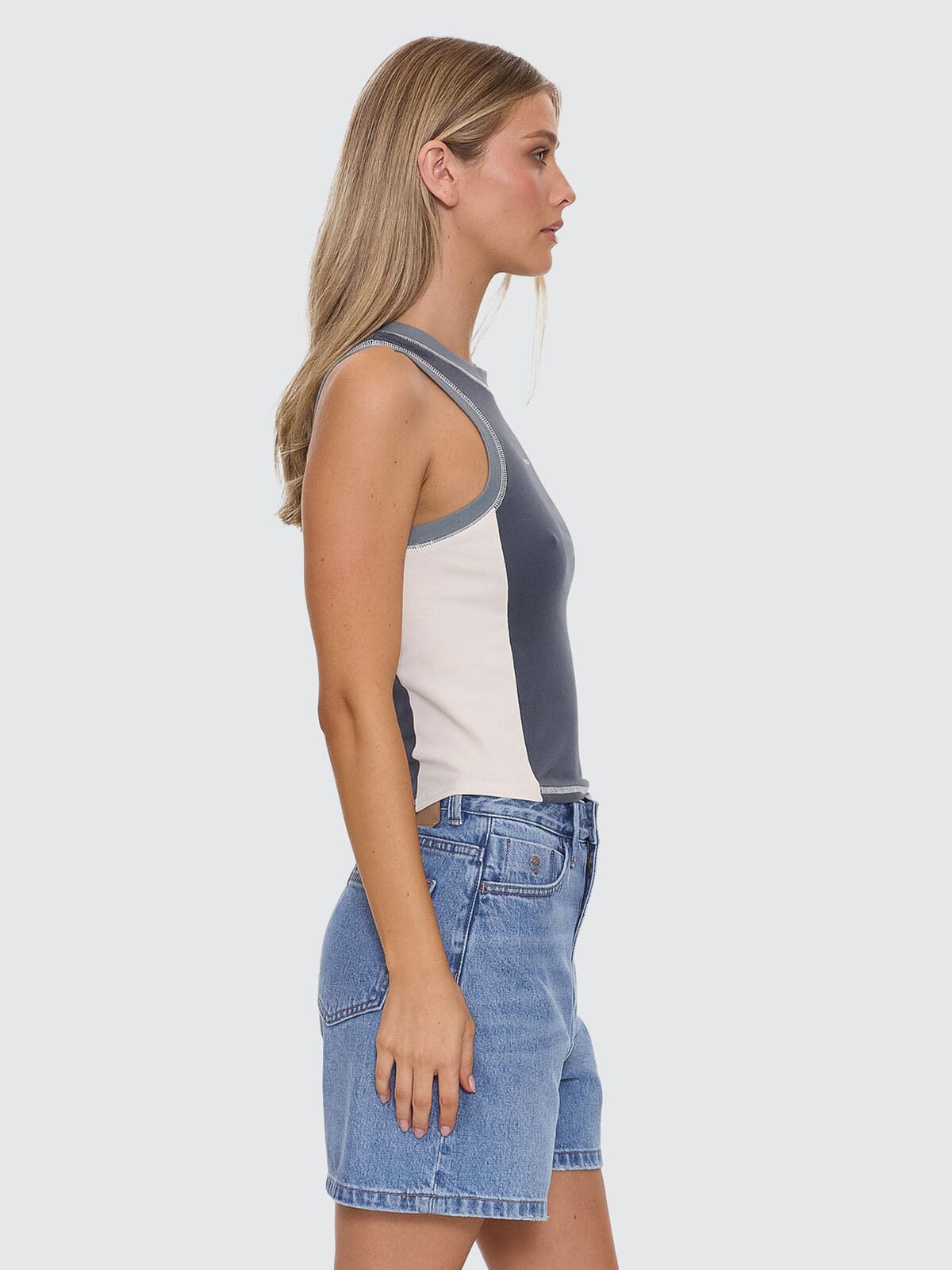 Grip Curve Tank - Dark Slate 4