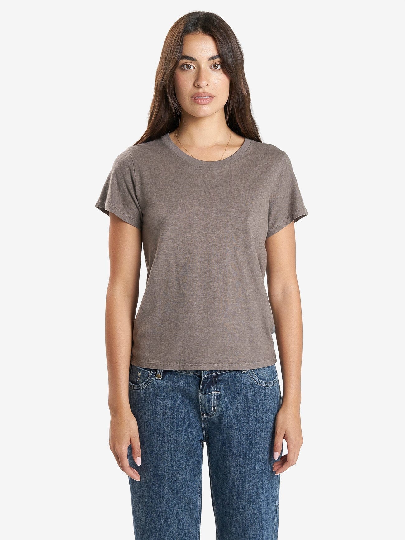 Hemp Everyday Tee - Light Canteen 4