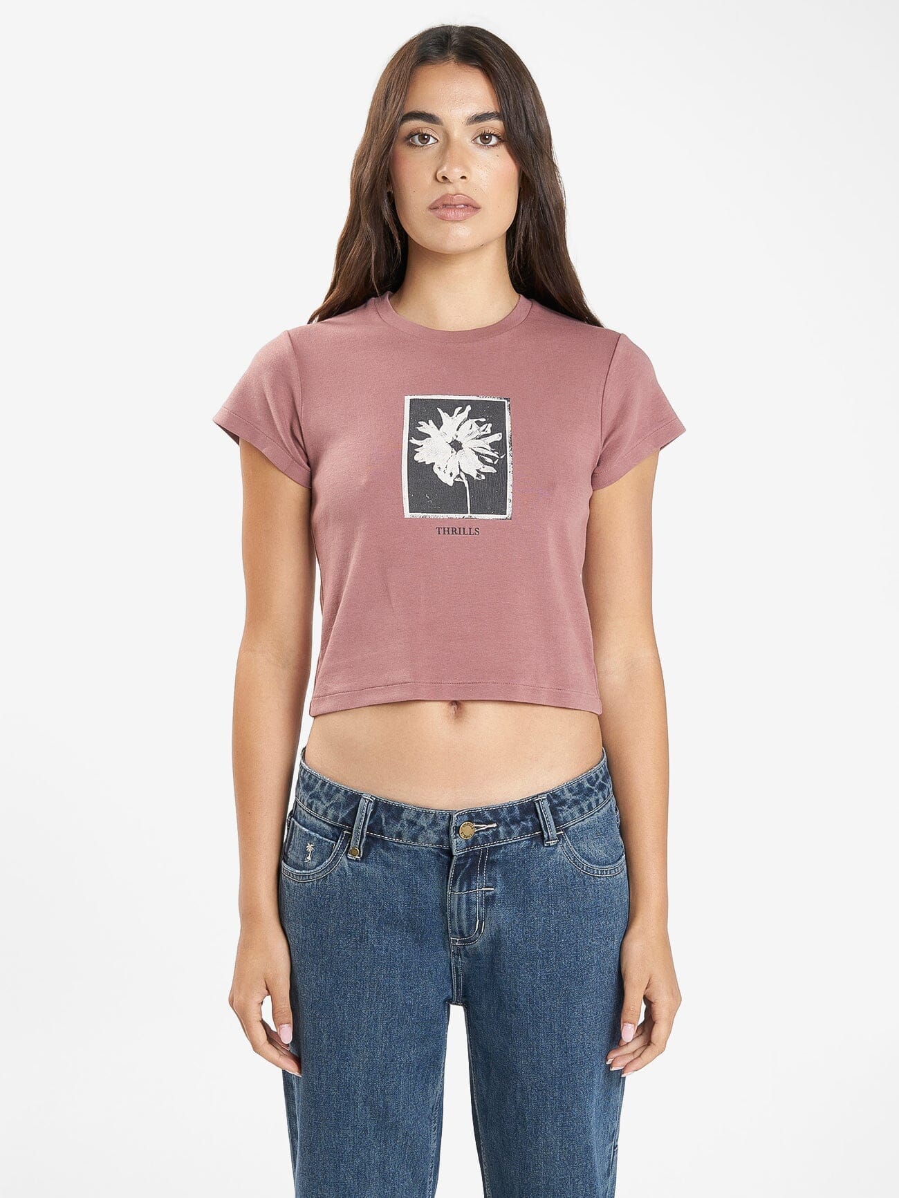 Dark Cosmos Mini Tee - Burlwood 4