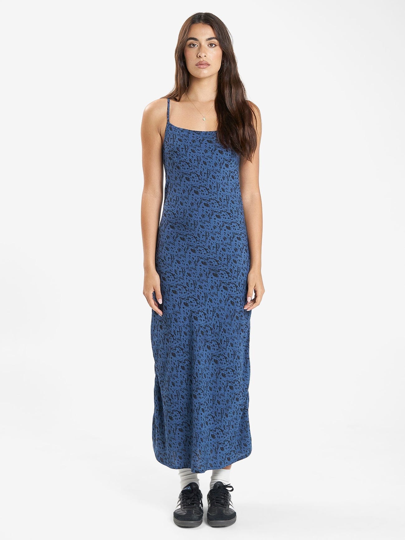 Rue Bias Dress - Ensign Blue | Thrills Co
