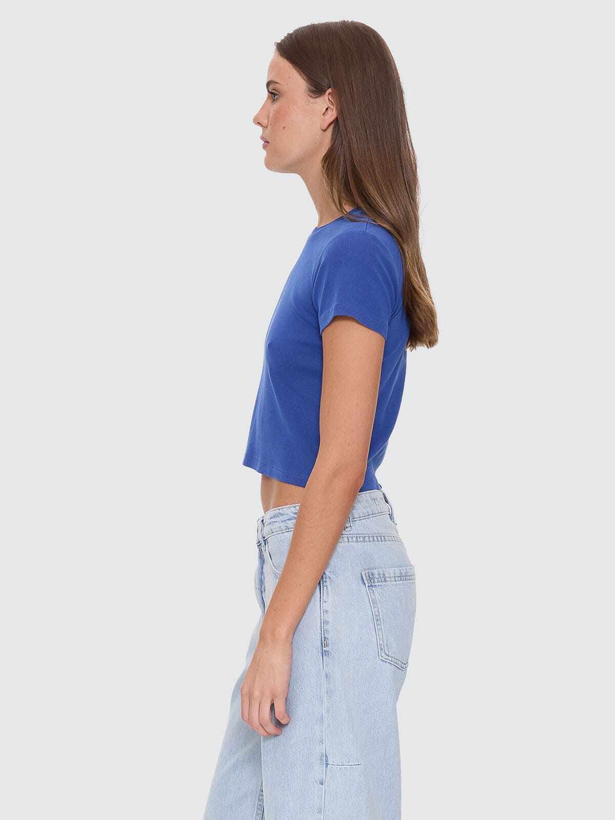Minimal Thrills Mini Tee - New Royal 4