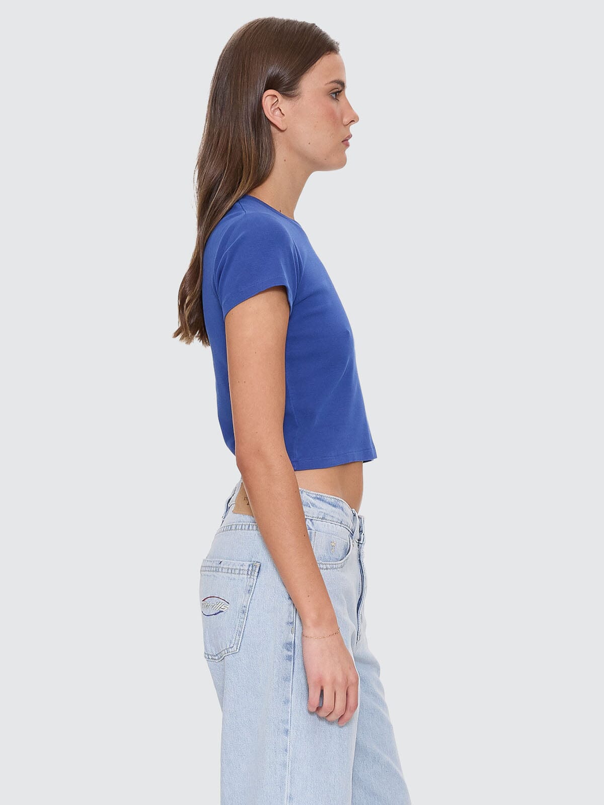 Minimal Thrills Mini Tee - New Royal 4