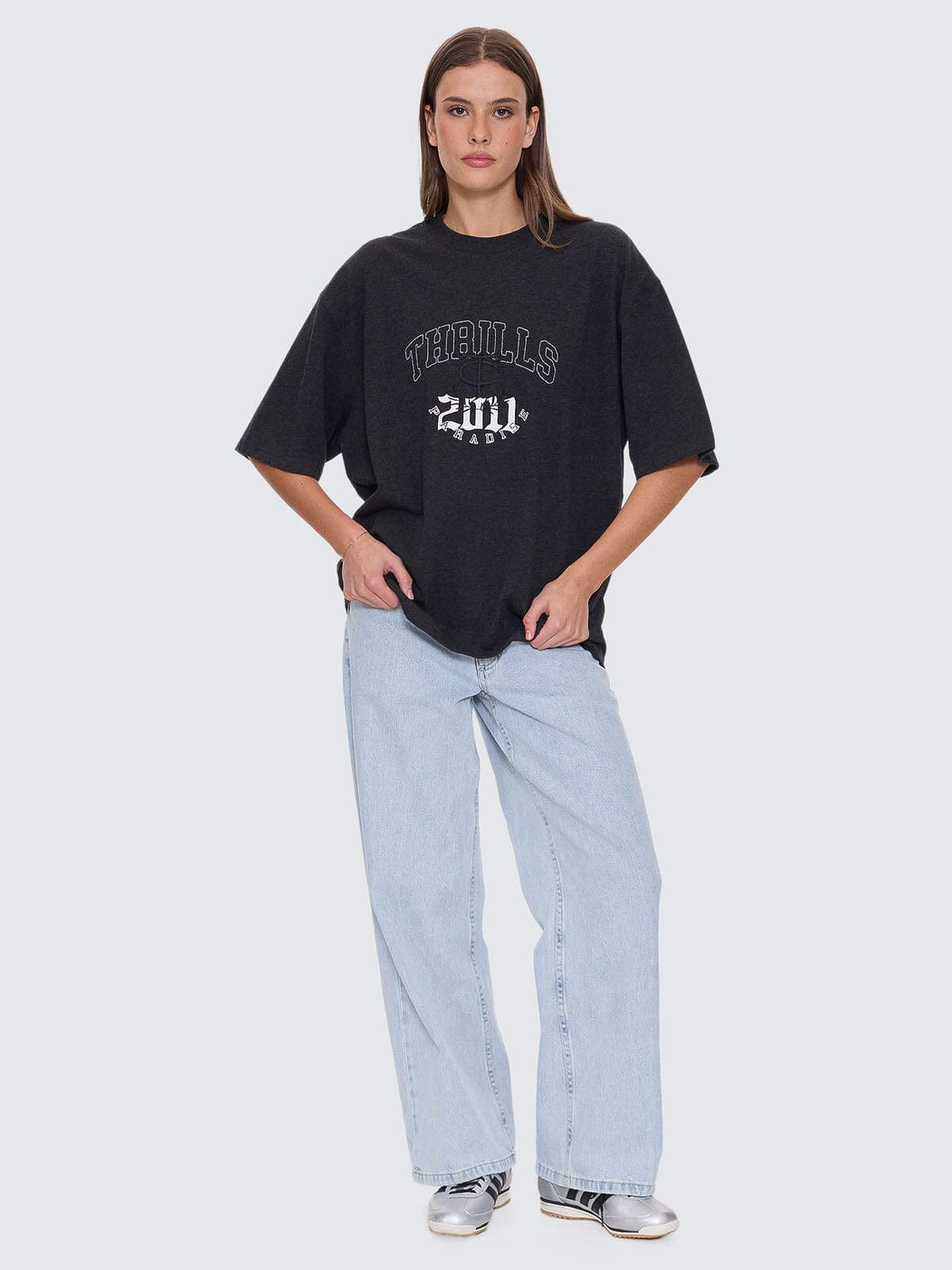 Legacy Oversized Tee - Black Marle 4