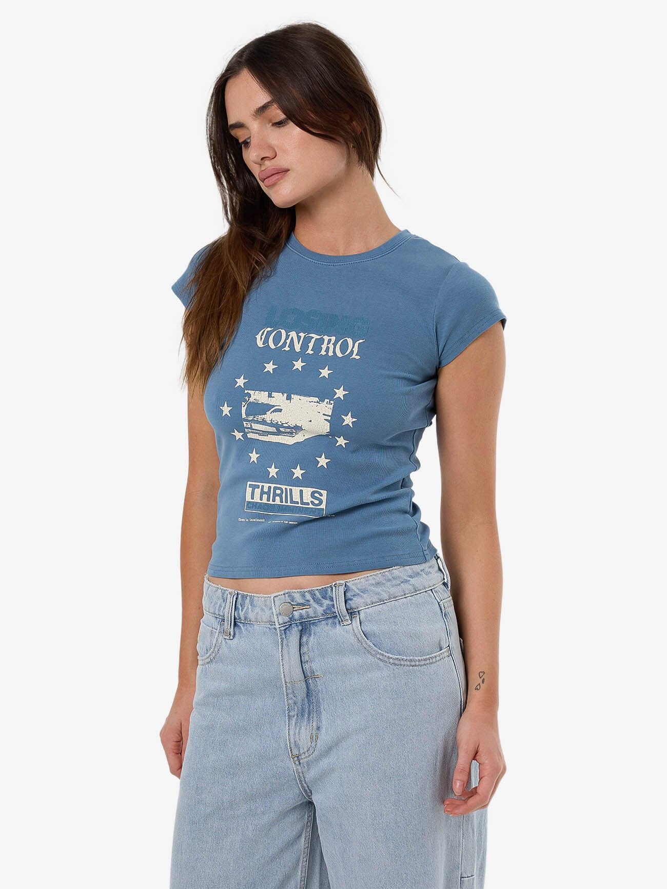 Losing Control Club Tee - Storm Blue