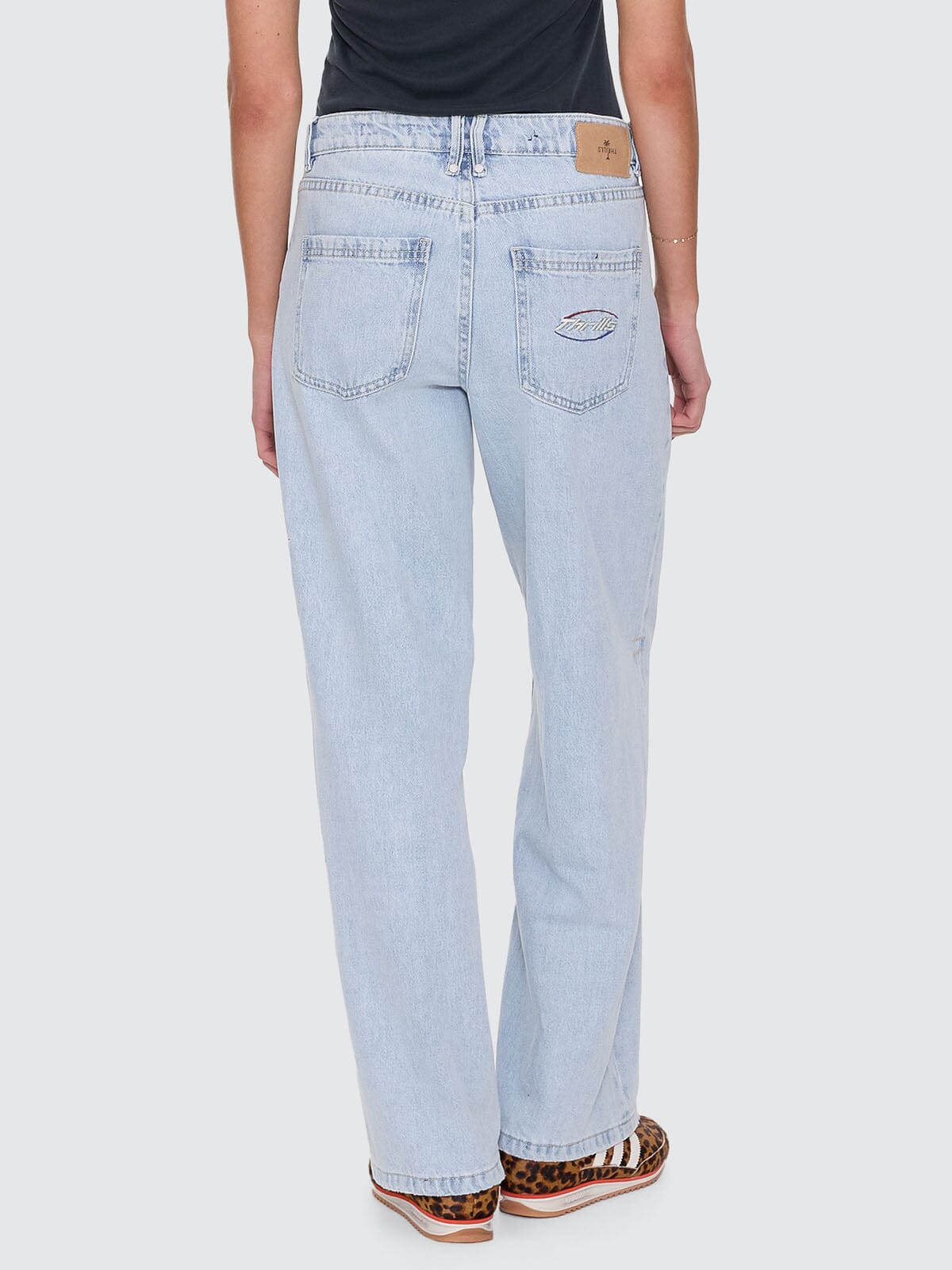 Billie Low Rise Baggy Fortune Favours Jean - Shadow Blue 4