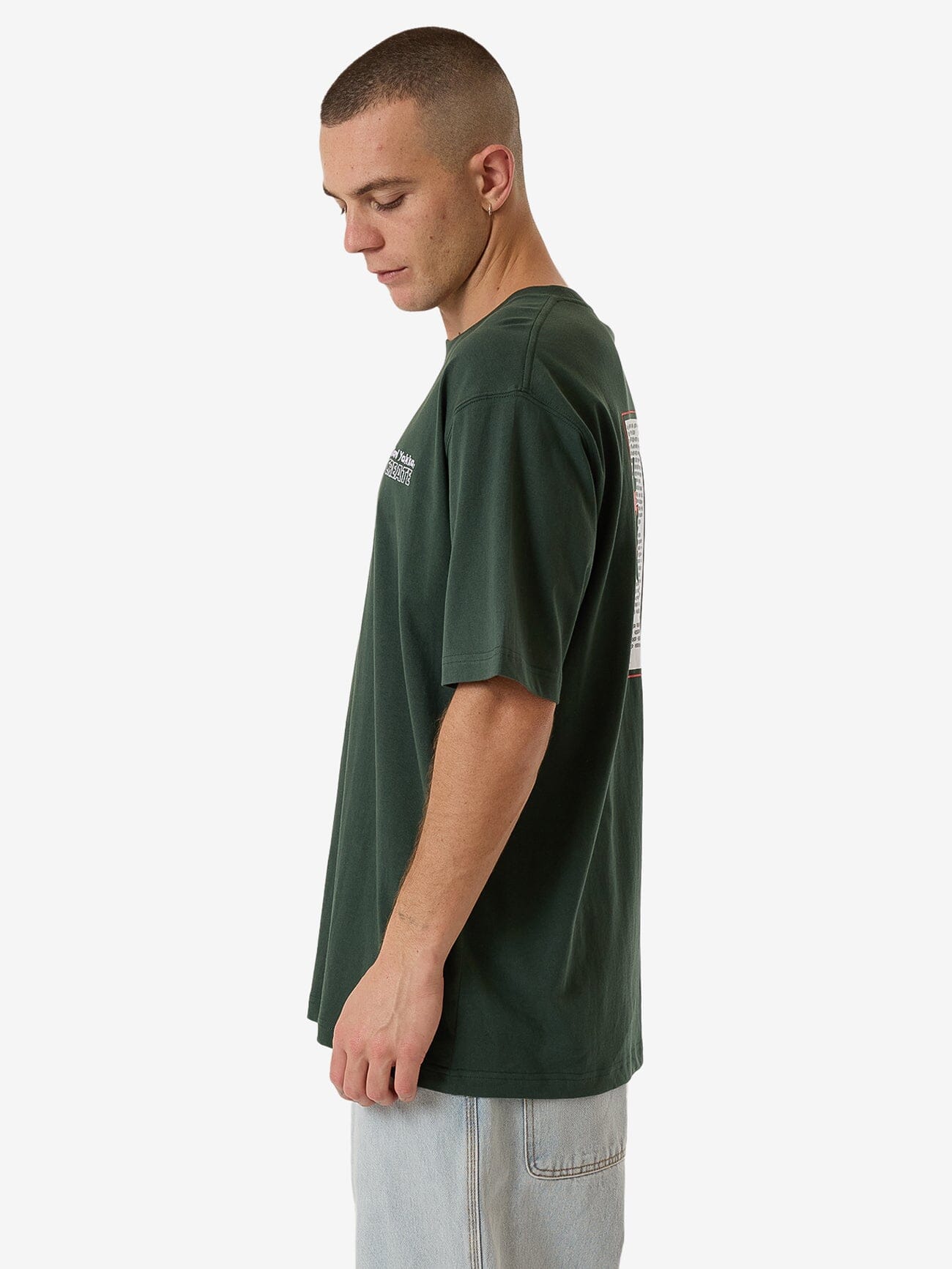 HYC Demo Oversize Fit Tee - Jungle Green