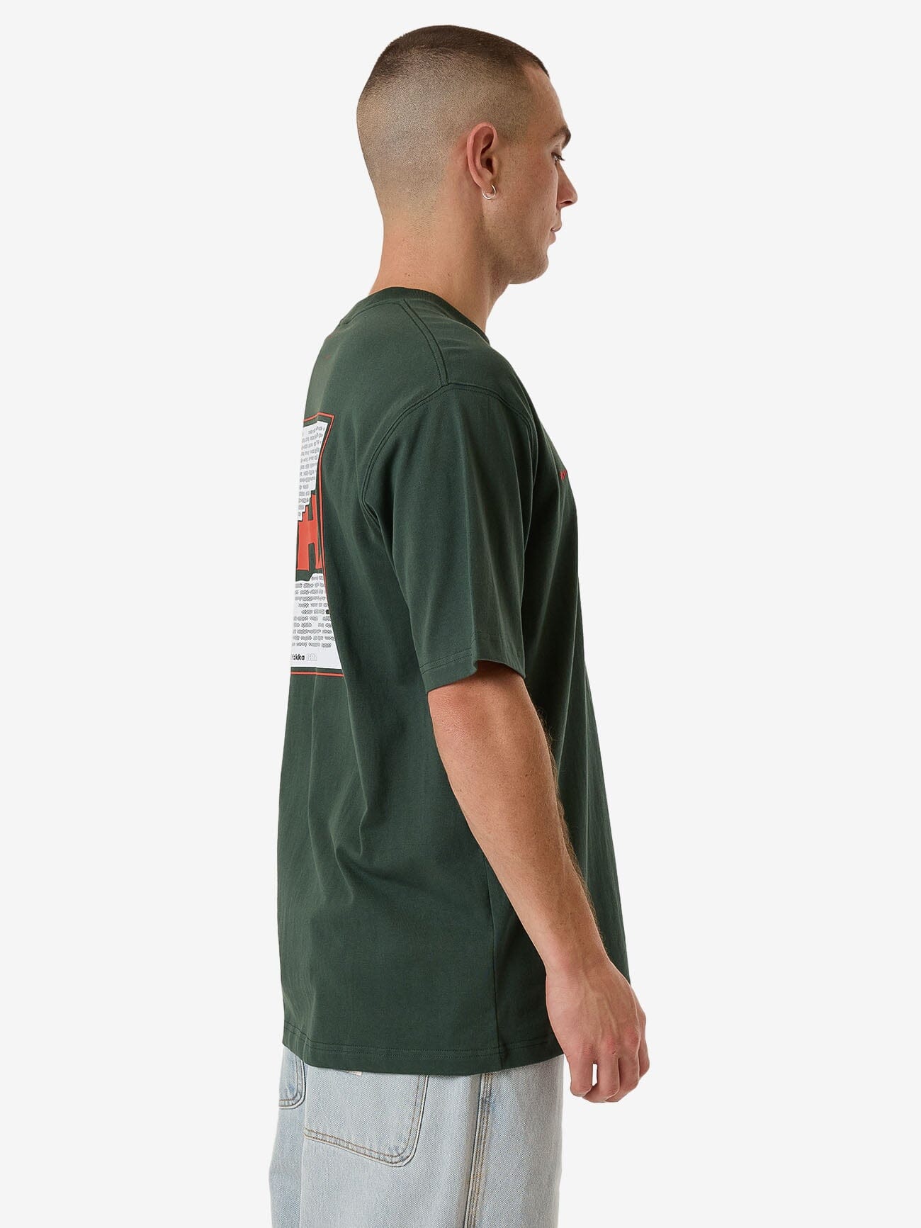 HYC Demo Oversize Fit Tee - Jungle Green