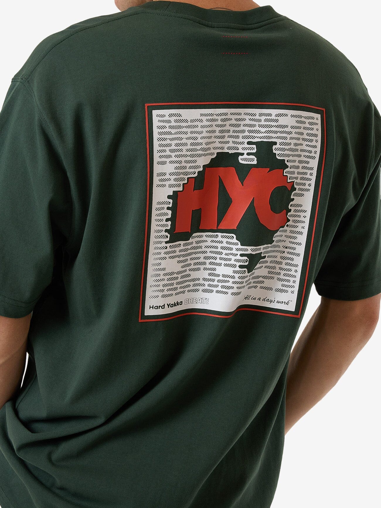 HYC Demo Oversize Fit Tee - Jungle Green