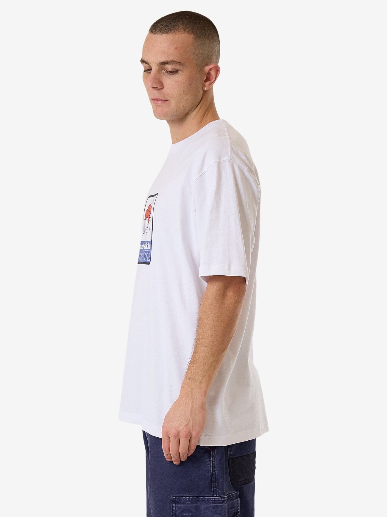 HYC Redback Oversize Fit Tee - White