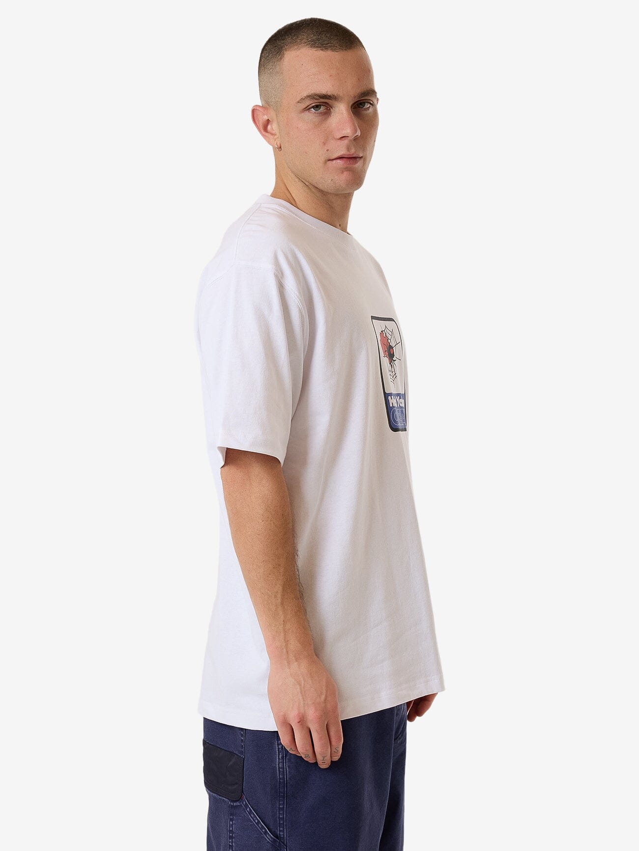 HYC Redback Oversize Fit Tee - White