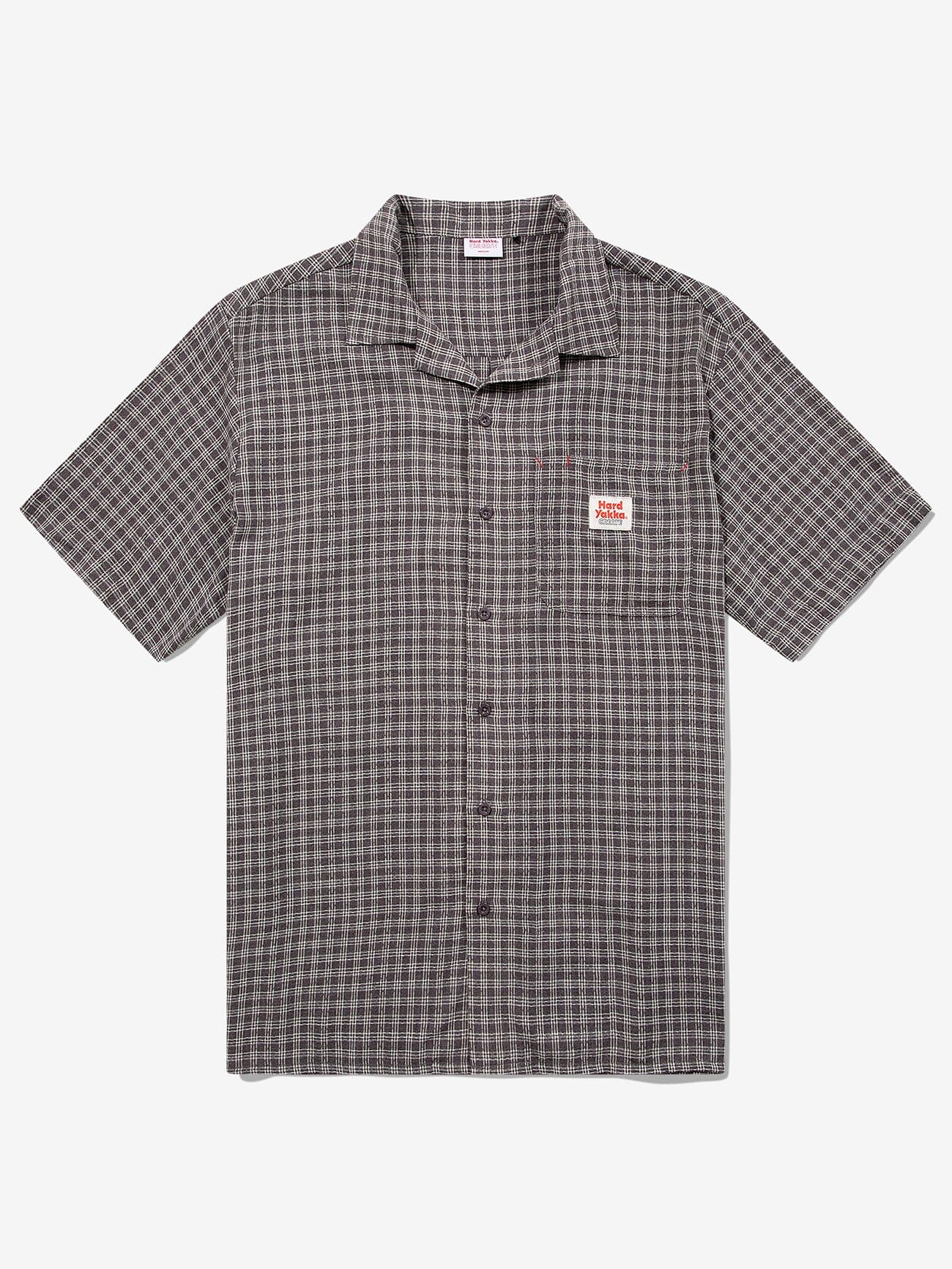 HYC Short Sleeve Check Shirt - Grey Ridge