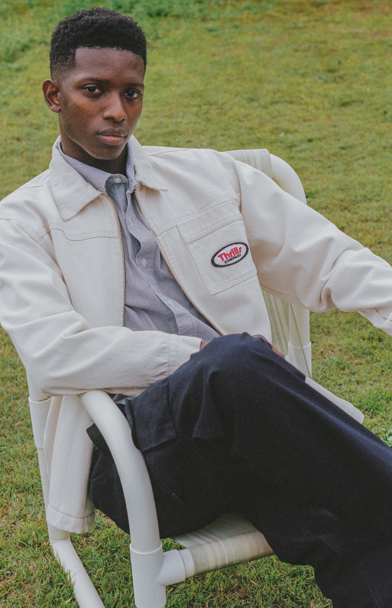 Occasions Long Sleeve Shirt - Black Stripe