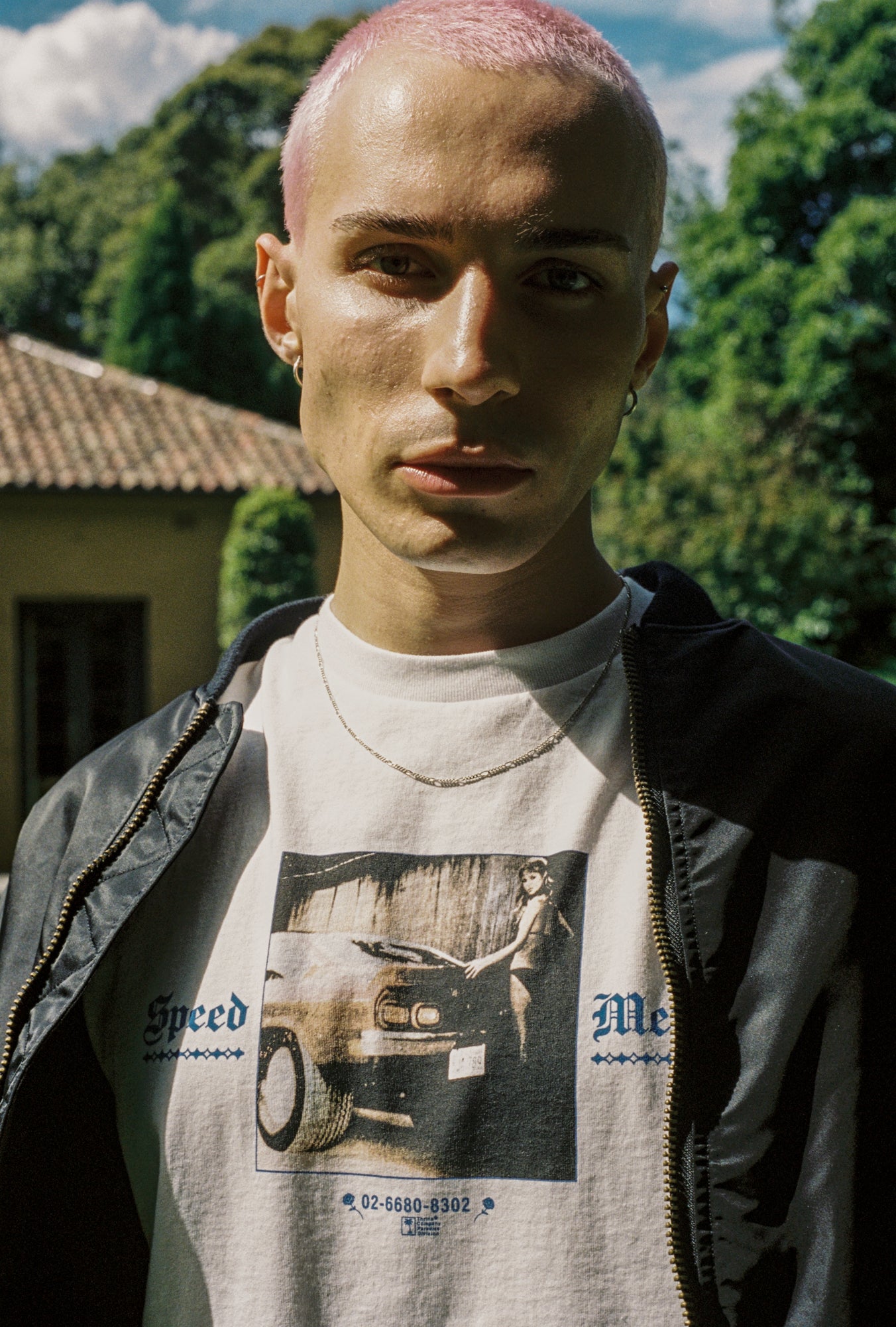 Speed Metal Merch Fit Tee - White