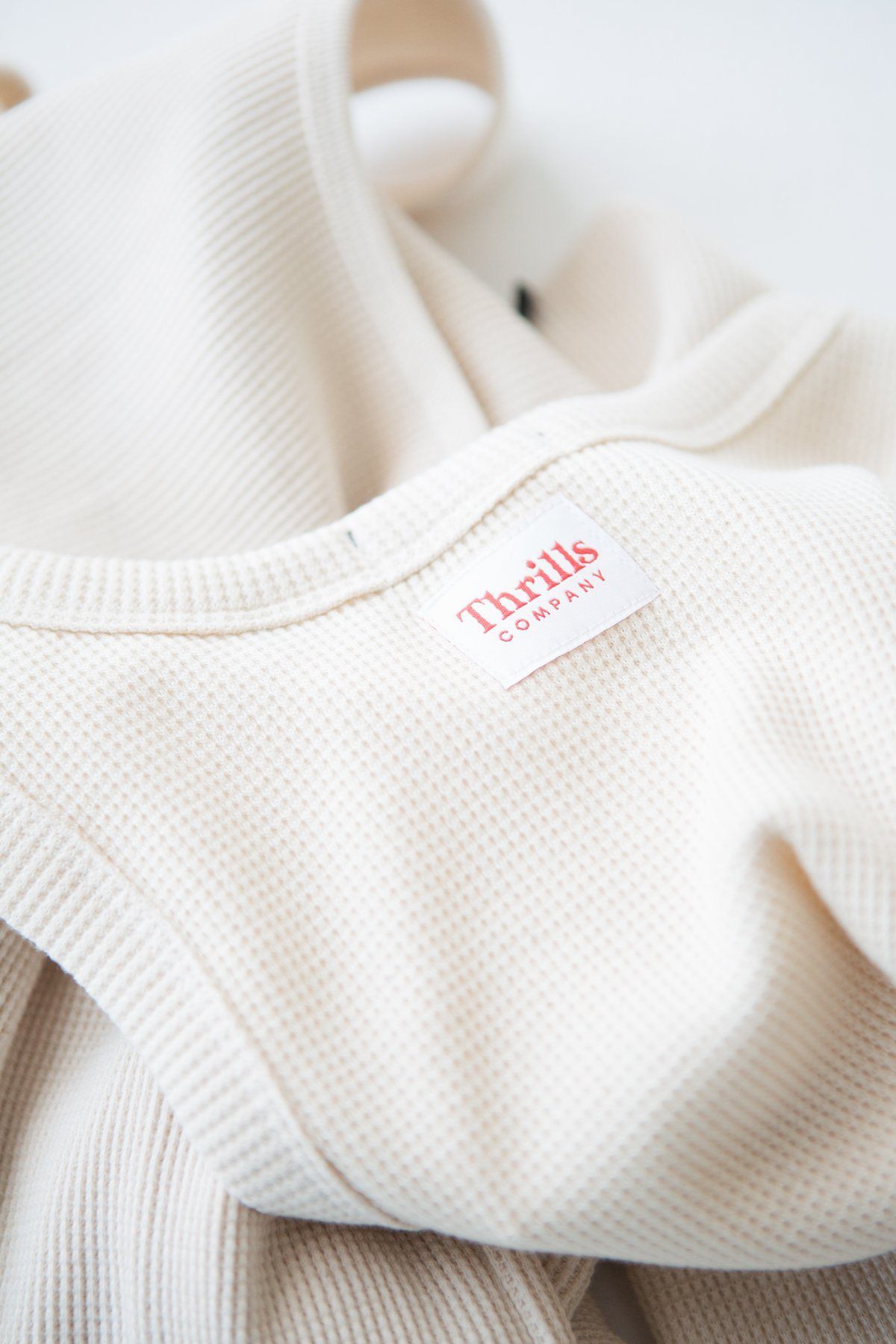 Waffle Singlet - Unbleached