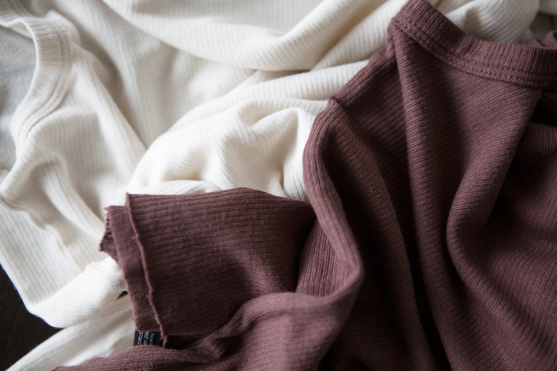 Hemp Paper Rib Tank - Mahogany