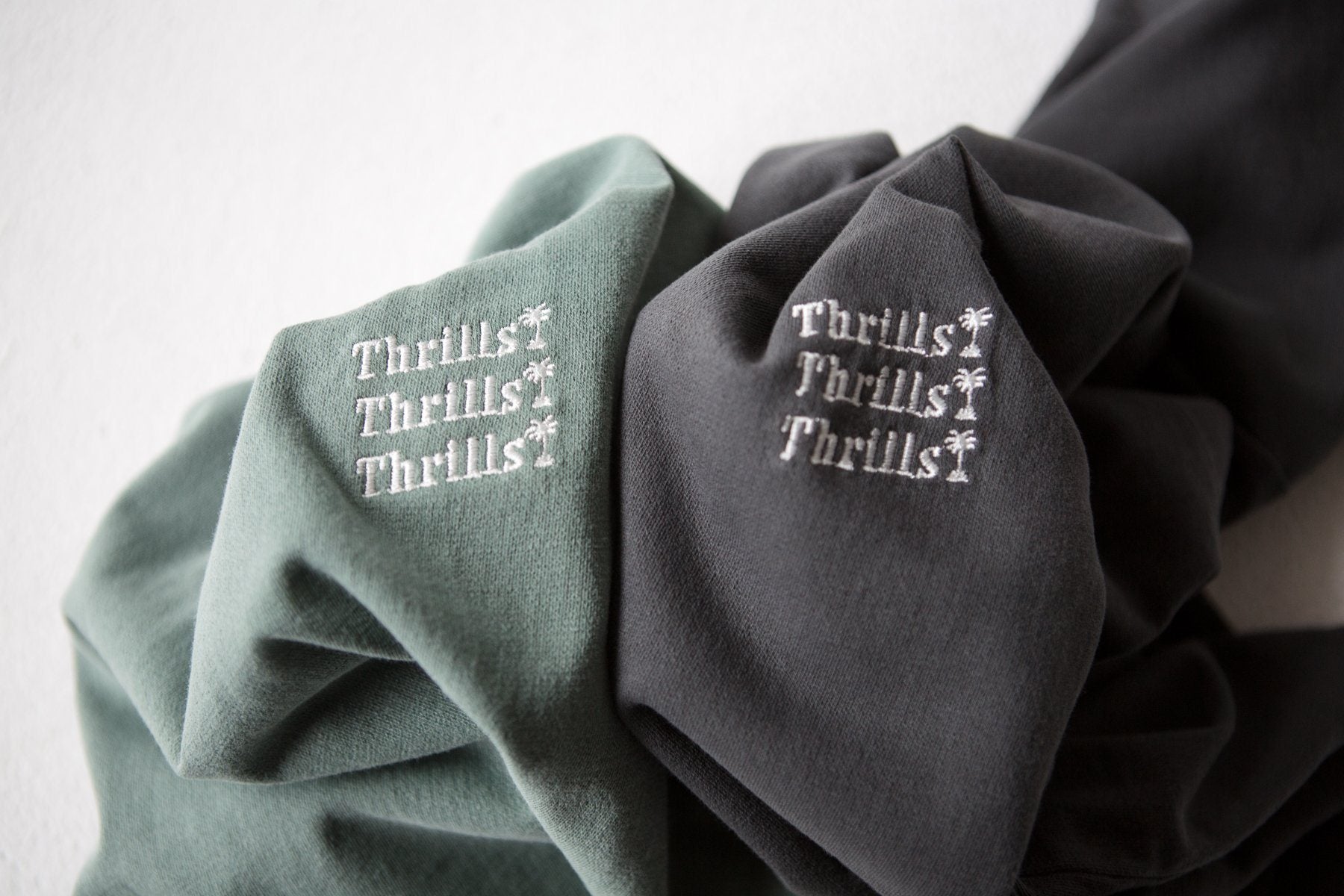 Thrills Embro Unlimited Merch Fit Tee - Lume Green