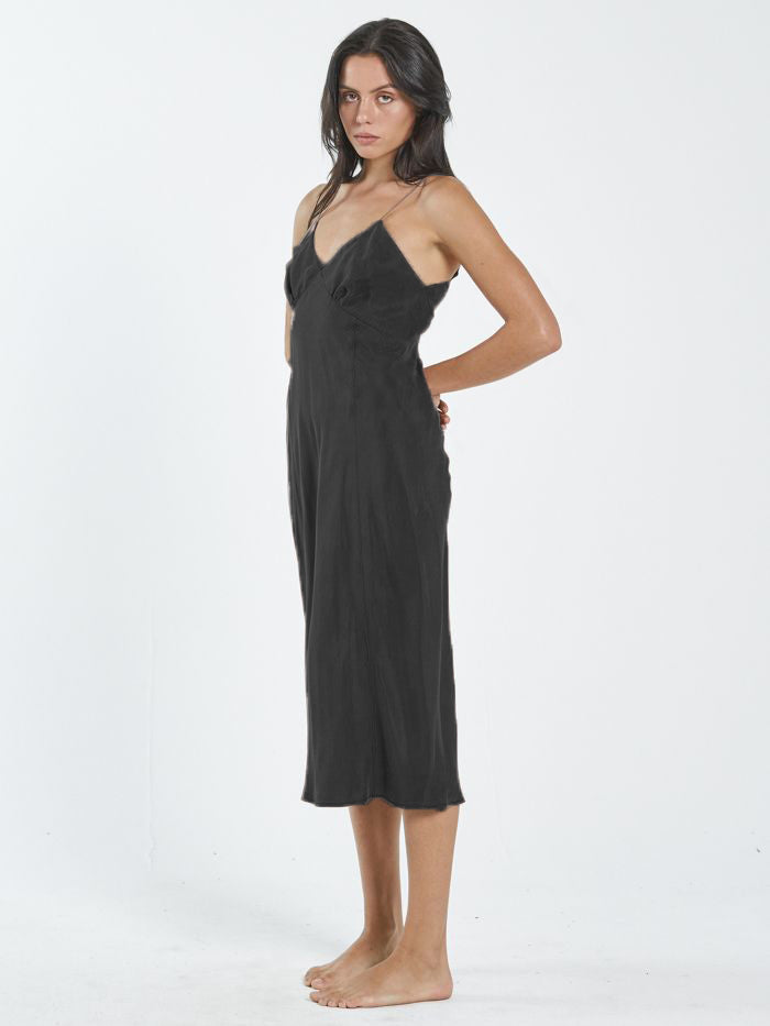 Chelsea Slip Dress - Black