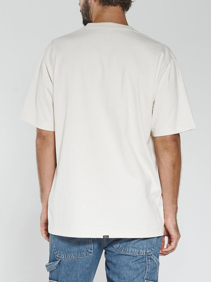 Hard Yakka x Thrills Union Oversize Fit Tee - Unbleached