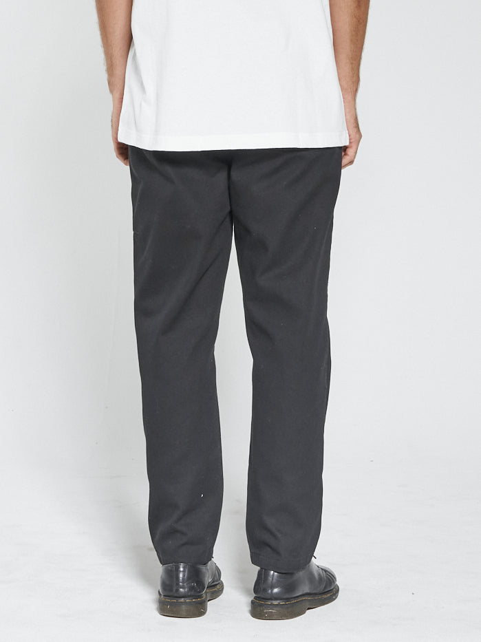 Hard Yakka x Thrills Slacker Pant - Black