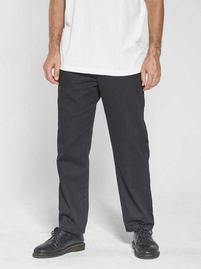 Hard Yakka x Thrills Slacker Pant - Black