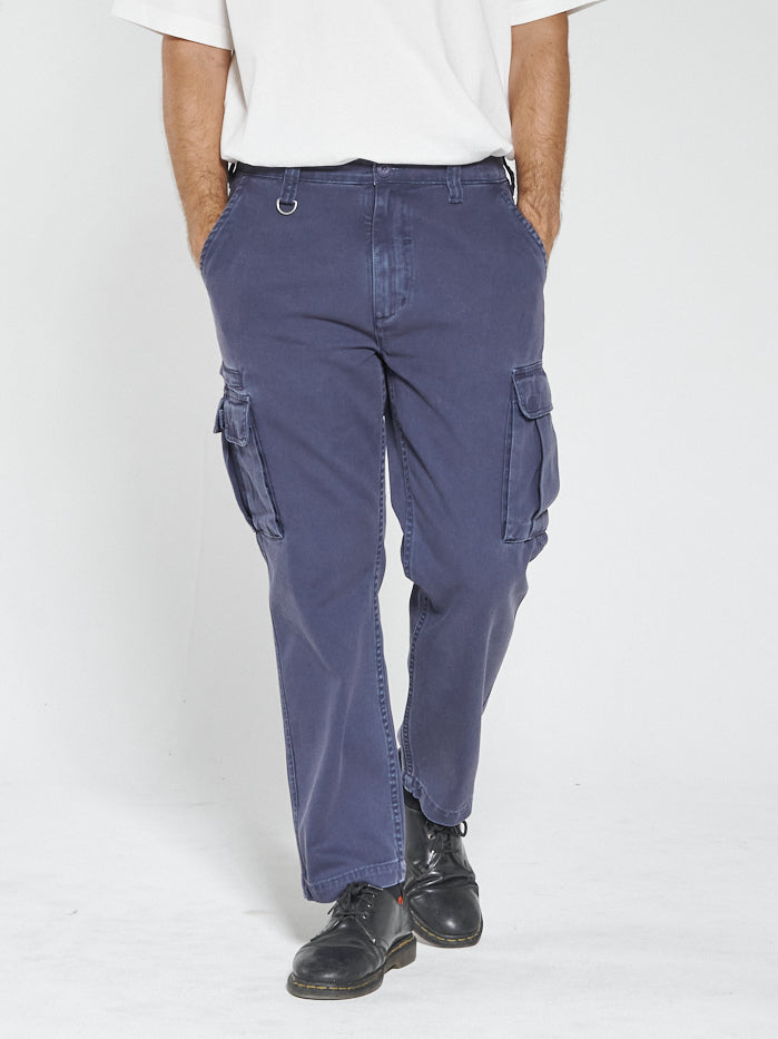 Hard Yakka x Thrills Slacker Cargo Pant - Yakka Blue