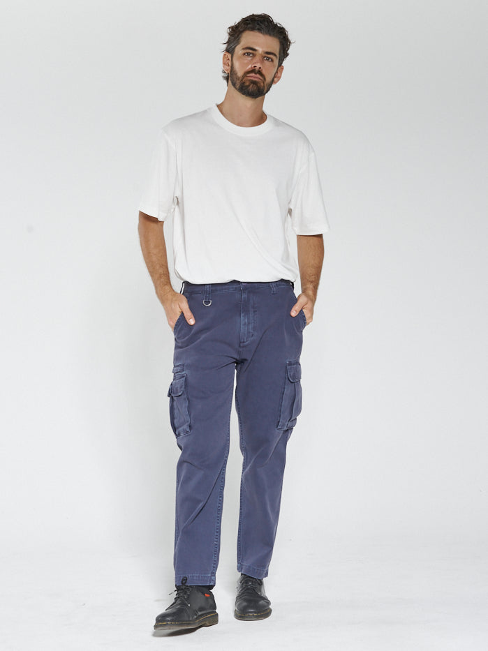 Hard Yakka x Thrills Slacker Cargo Pant - Yakka Blue