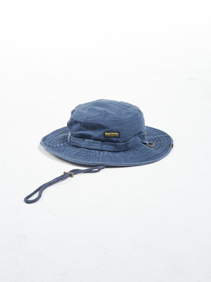 Hard Yakka x Thrills Wide Brim Hat - Yakka Blue