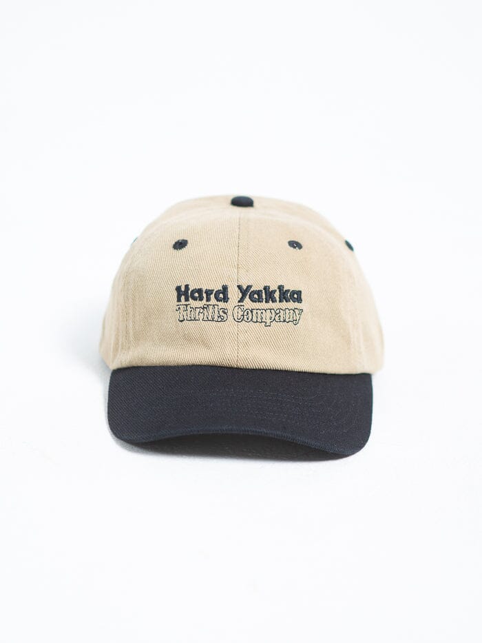 Hard Yakka x Thrills Double Double 6 Panel Cap - Yakka Tan