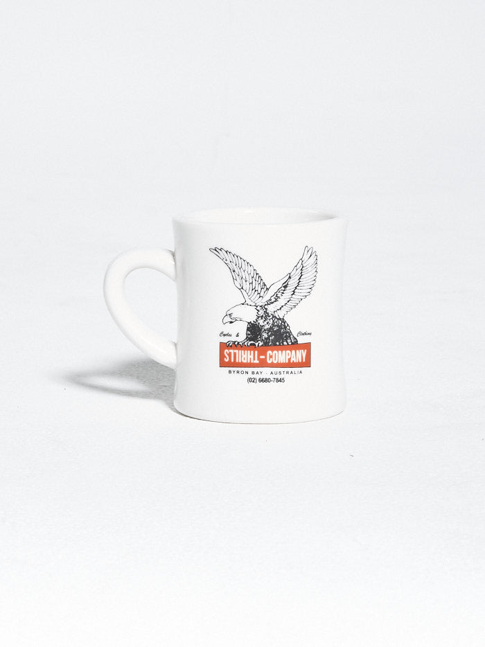 Thrills Eagle Ceramic Mug - Off White