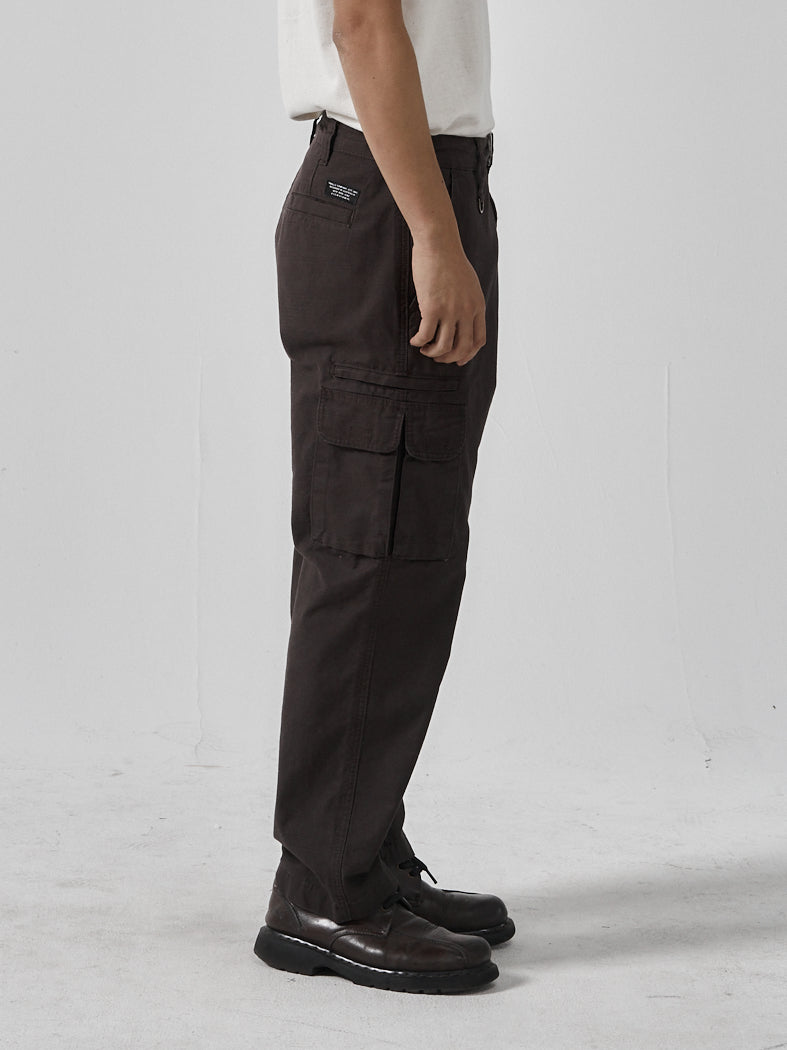 Slacker Cargo Pant - Dark Brown