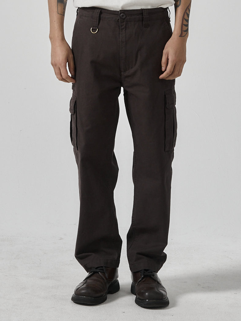 Slacker Cargo Pant - Dark Brown