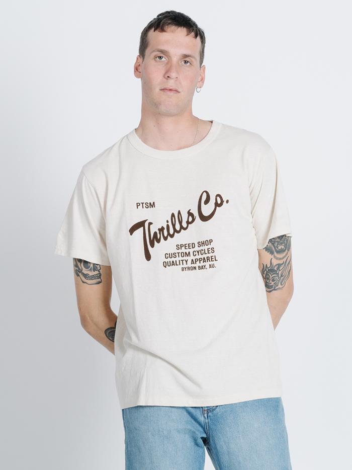Scribe Merch Fit Tee - Thrift White