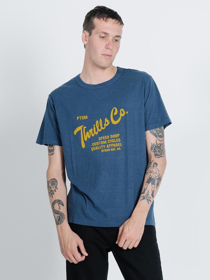 Scribe Merch Fit Tee - Royal Blue