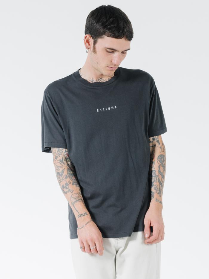 Minimal Thrills Merch Fit Tee - Heritage Black