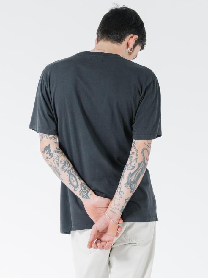 Minimal Thrills Merch Fit Tee - Heritage Black