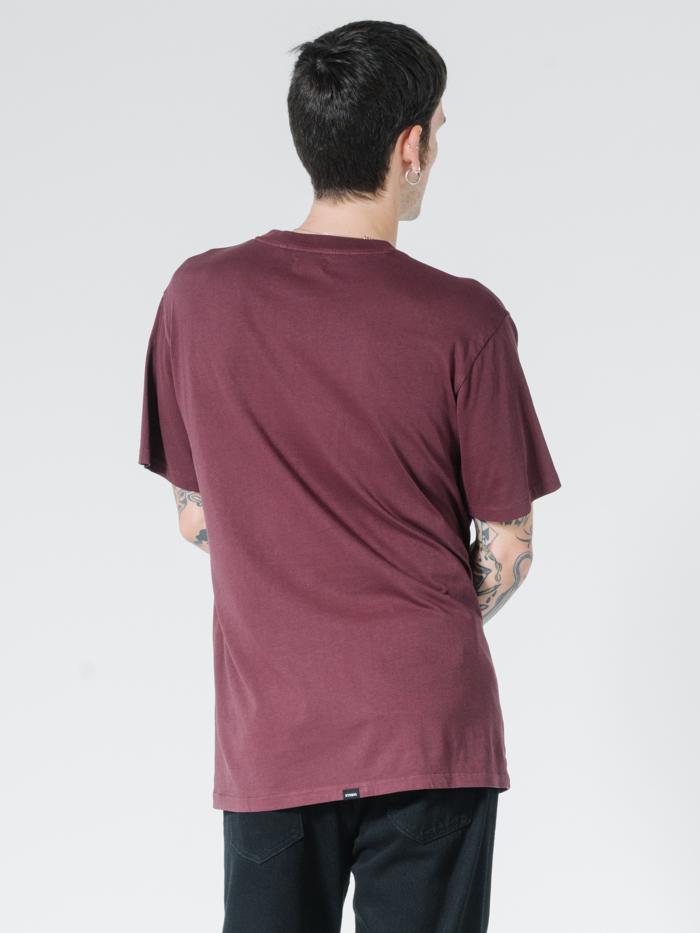 Minimal Thrills Merch Fit Tee - Blood Red