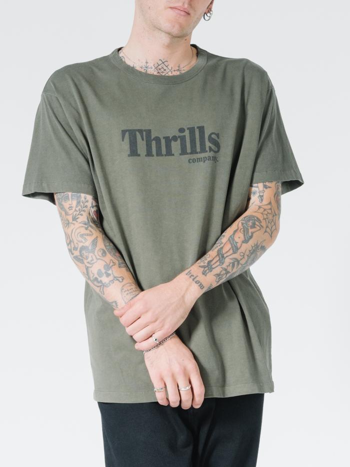 OPS Box Fit Tee - Military