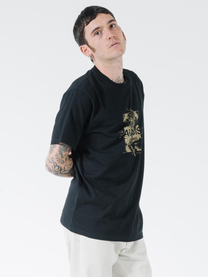 Hidden Paradise Merch Fit Tee - Black