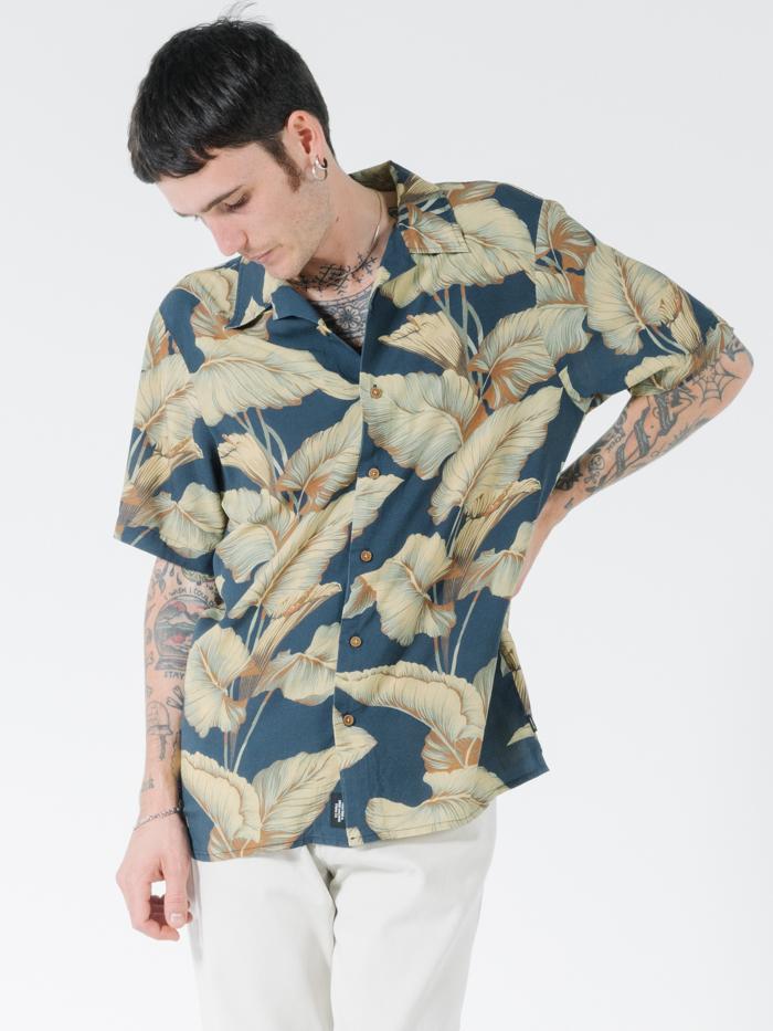 Laylow Bowling Shirt - Navy