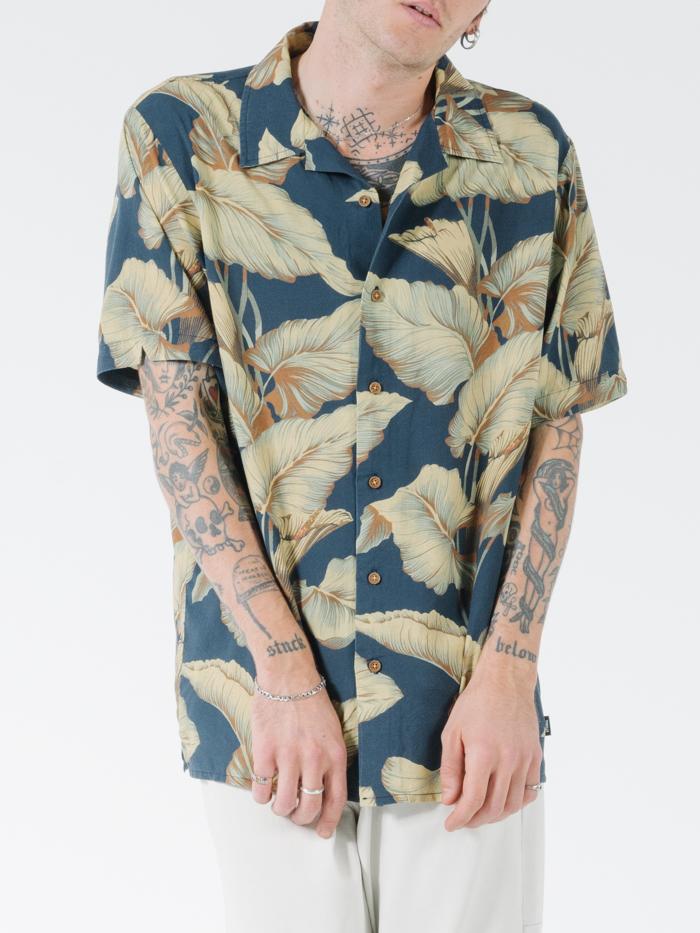 Laylow Bowling Shirt - Navy